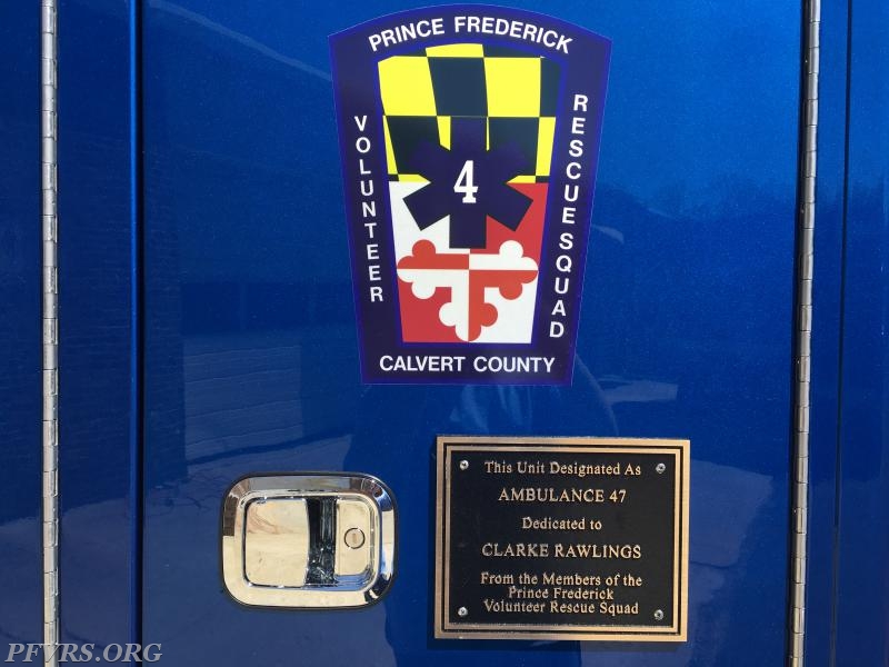 Ambulance 47 - Dedication